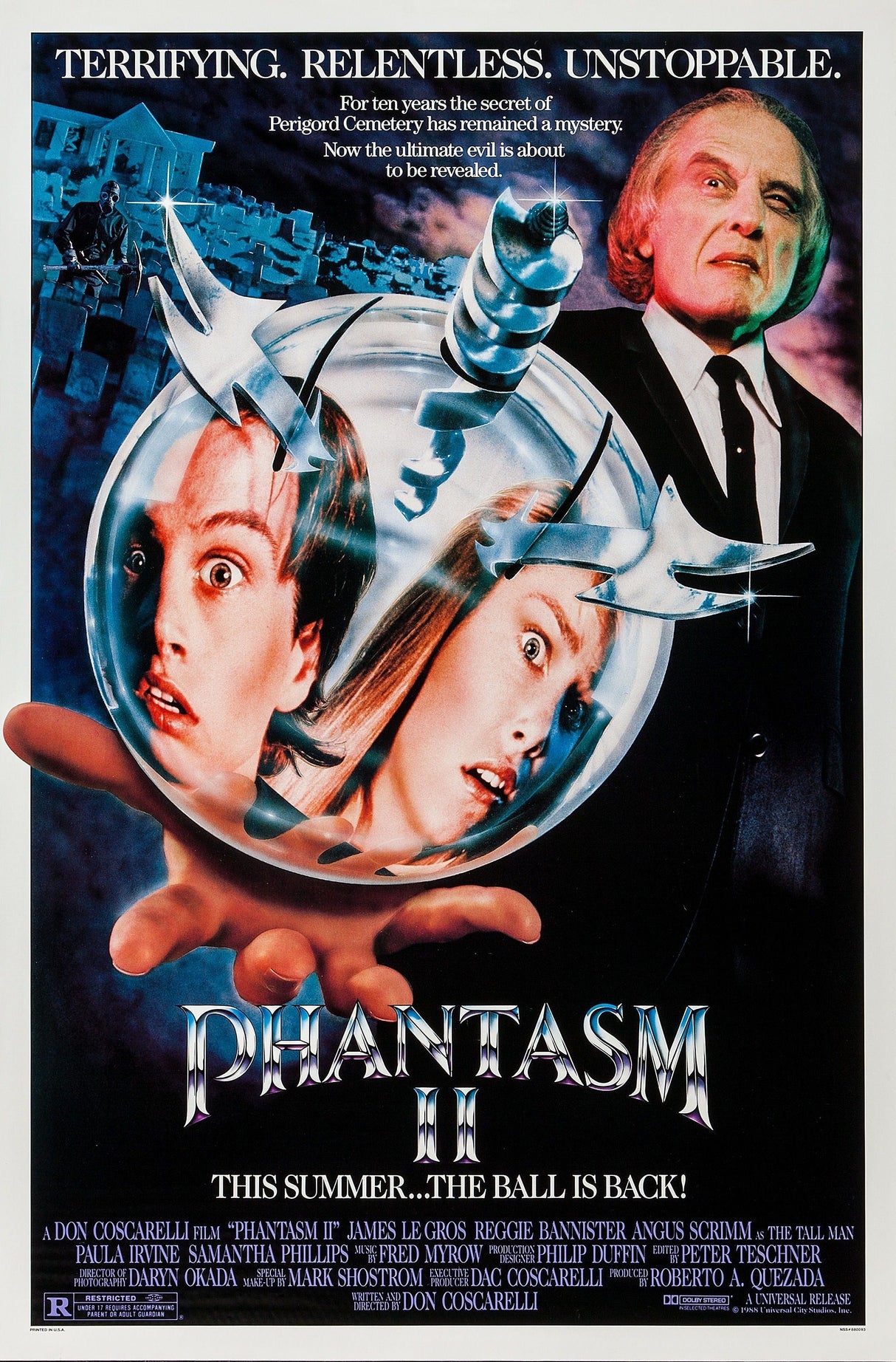 phantasm ii A2 Size Movie Poster-Pixel Demon