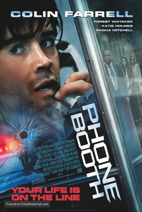 Phone Booth Cinema Movie Poster A2 Size