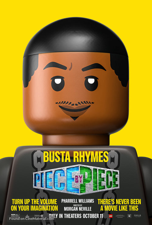 Piece by Piece Cinema Movie Poster A2 Size Version 3