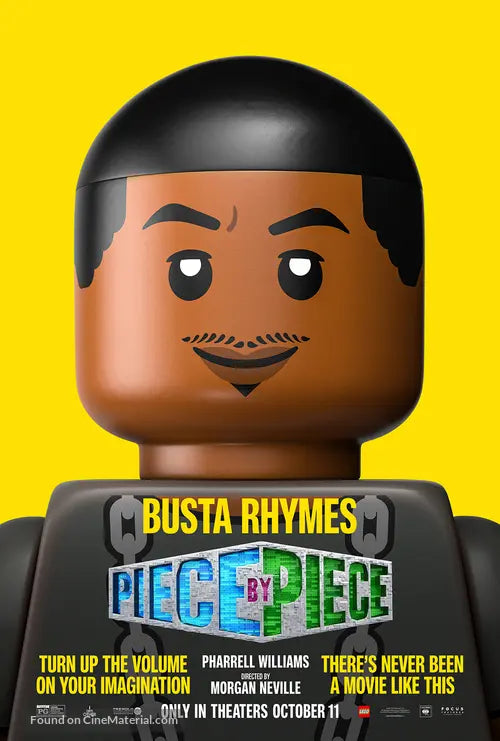 Piece by Piece Cinema Movie Poster A2 Size Version 3