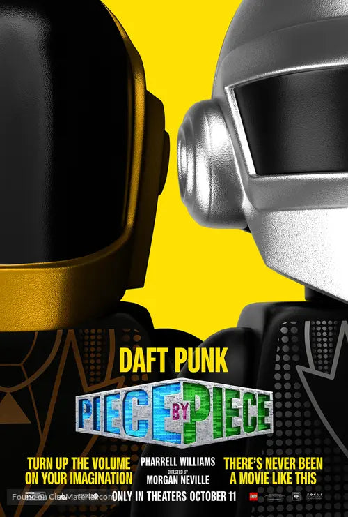 Piece by Piece Cinema Movie Poster A2 Size Version 7