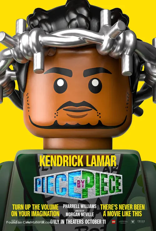 Piece by Piece Cinema Movie Poster A2 Size Version 2