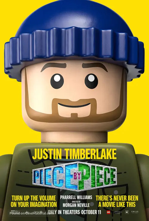 Piece by Piece Cinema Movie Poster A2 Size Version 8