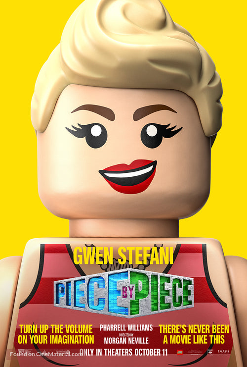 Piece by Piece Cinema Movie Poster A2 Size Version 10