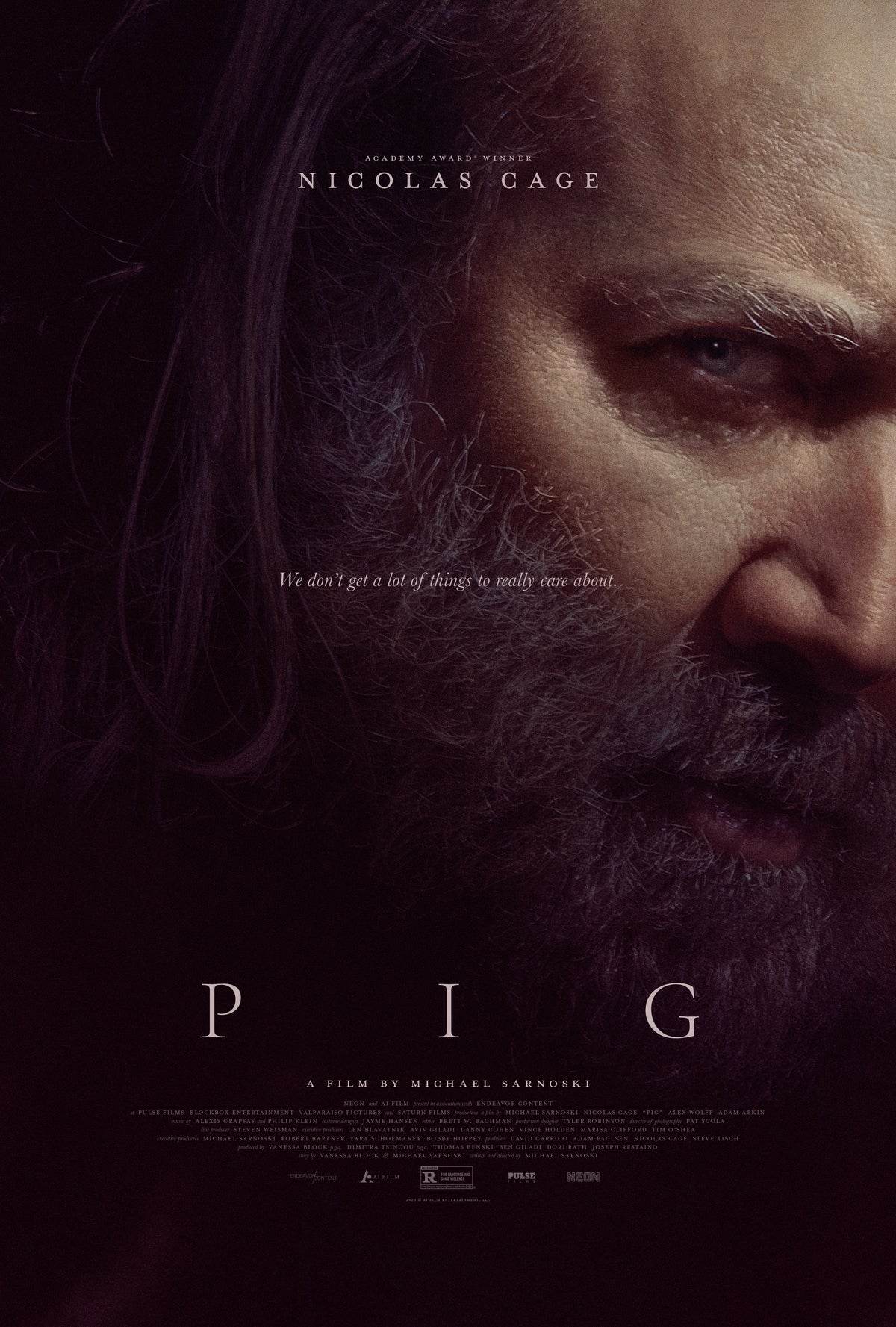 Pig A2 Size Movie Poster-Pixel Demon