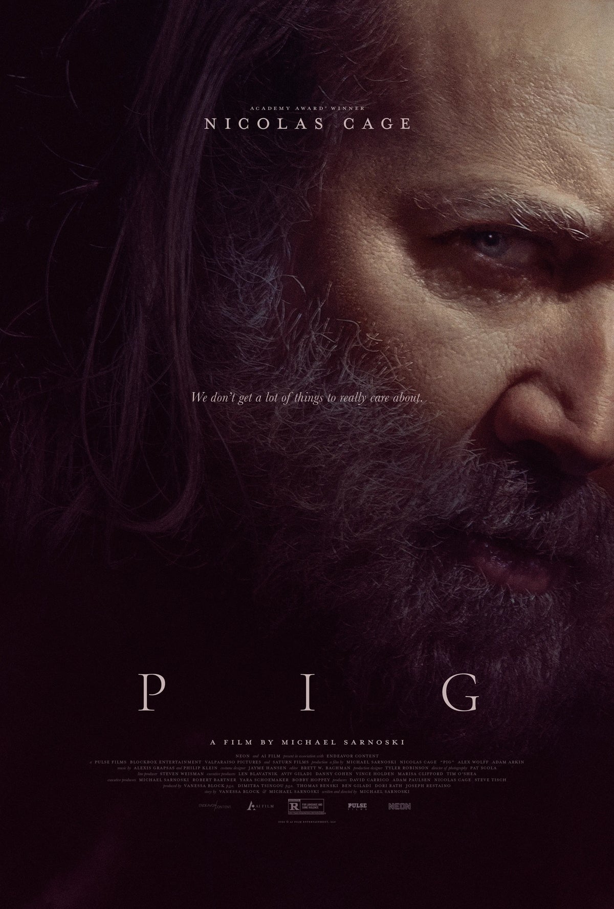 Pig A2 Size Movie Poster-Pixel Demon