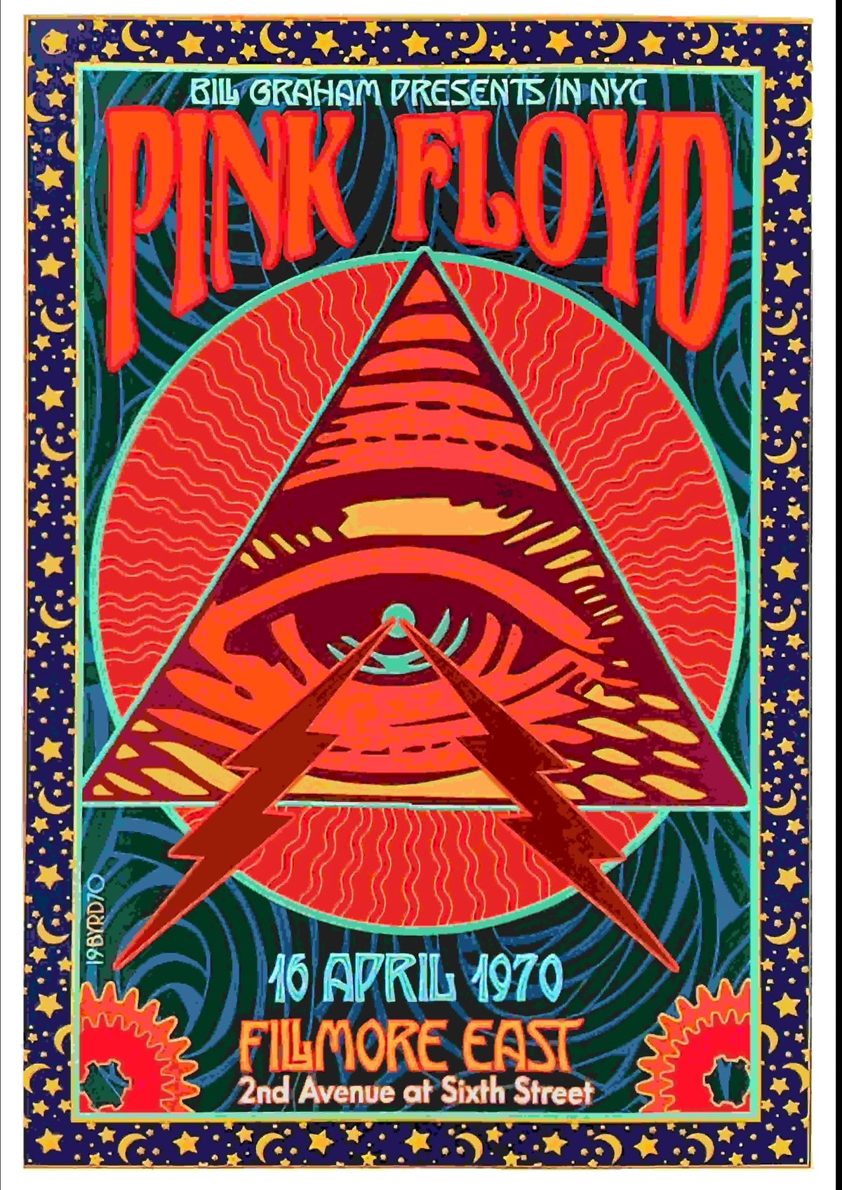 pink floyd 2 Vintage Gig A2 Size Posters-Pixel Demon