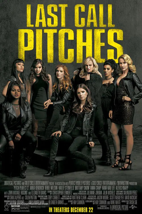 Pitch Perfect 3 Cinema Movie Poster A2 Size