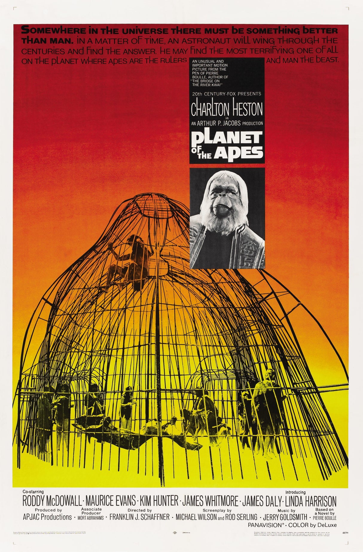 Planet Of The Apes A2 Size Movie Poster-Pixel Demon