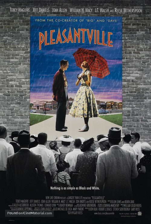 Pixel Demon Pleasantville Movie Poster A2 Size