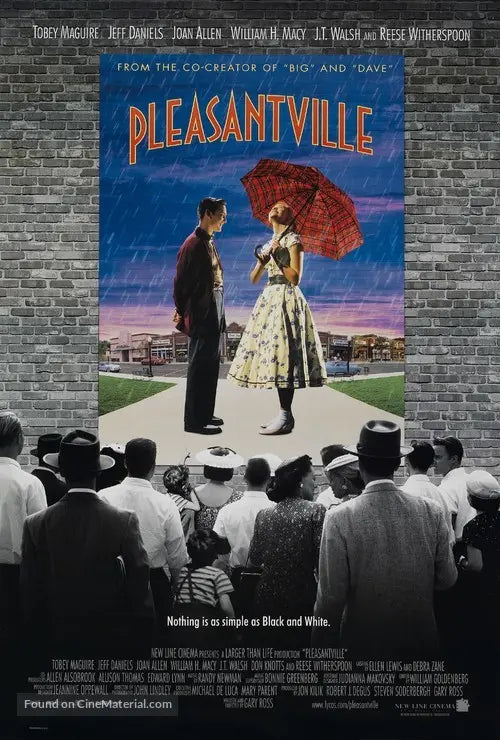 Pixel Demon Pleasantville Movie Poster A2 Size
