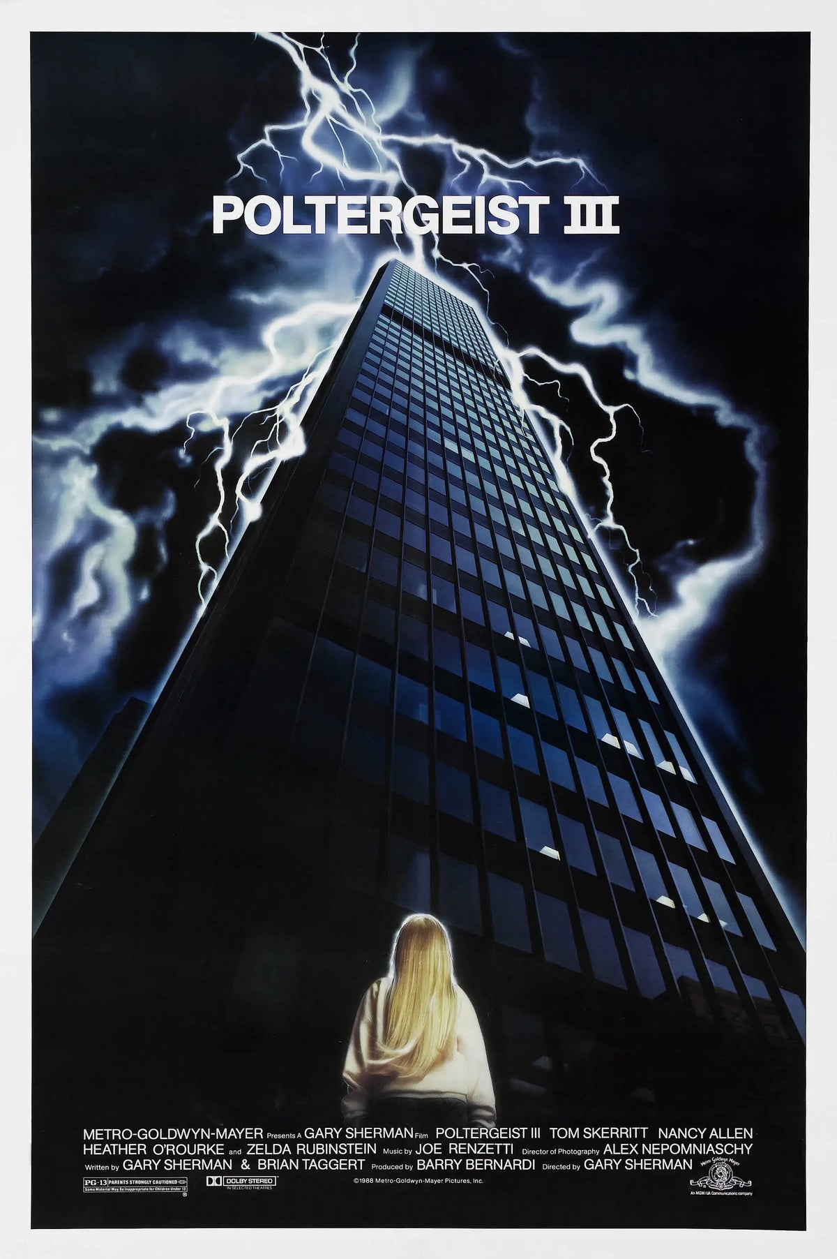 poltergeist iii A2 Size Movie Poster-Pixel Demon