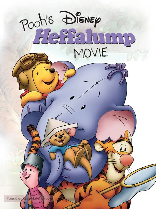 Pooh's Heffalump Movie Cinema Movie Poster A2 Size
