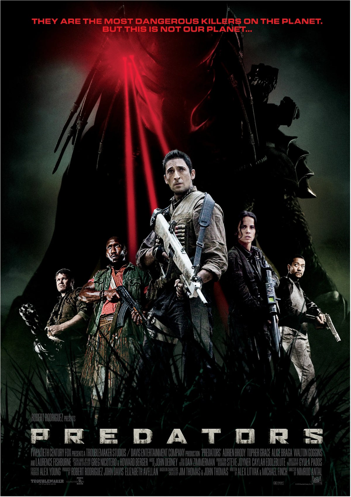 predators A2 Size Movie Poster-Pixel Demon