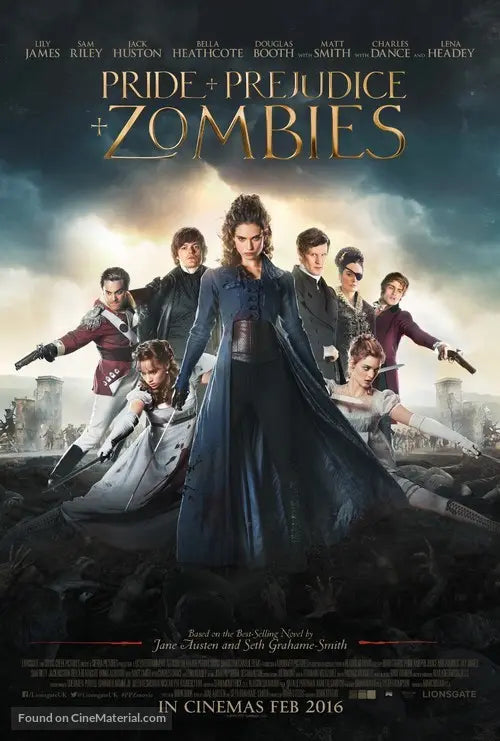Pride and Prejudice and Zombies A2 Movie Poster-Pixel Demon