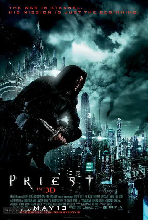 Priest Cinema Movie Poster A2 Size