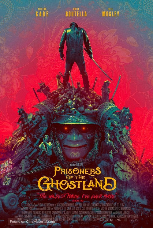 Prisoners of the Ghostland Cinema Movie Poster A2 Size
