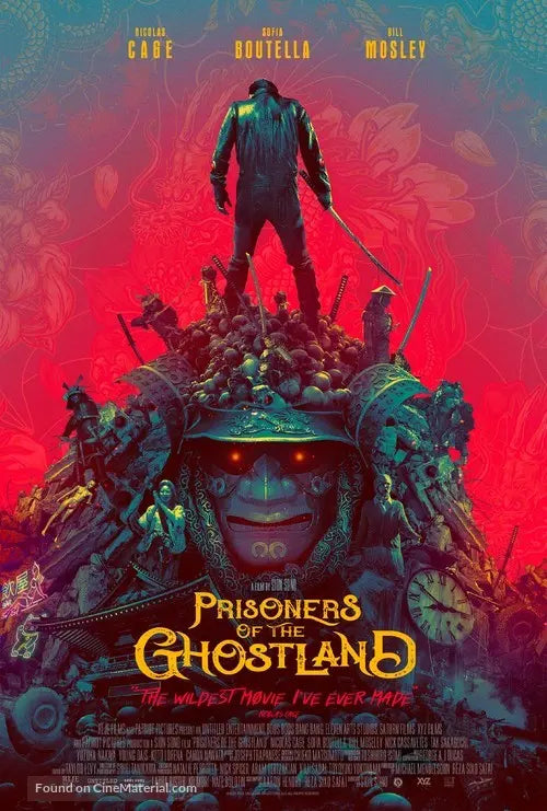 Prisoners of the Ghostland Cinema Movie Poster A2 Size