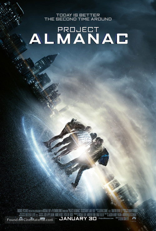 Project Almanac A2 Movie Poster-Pixel Demon
