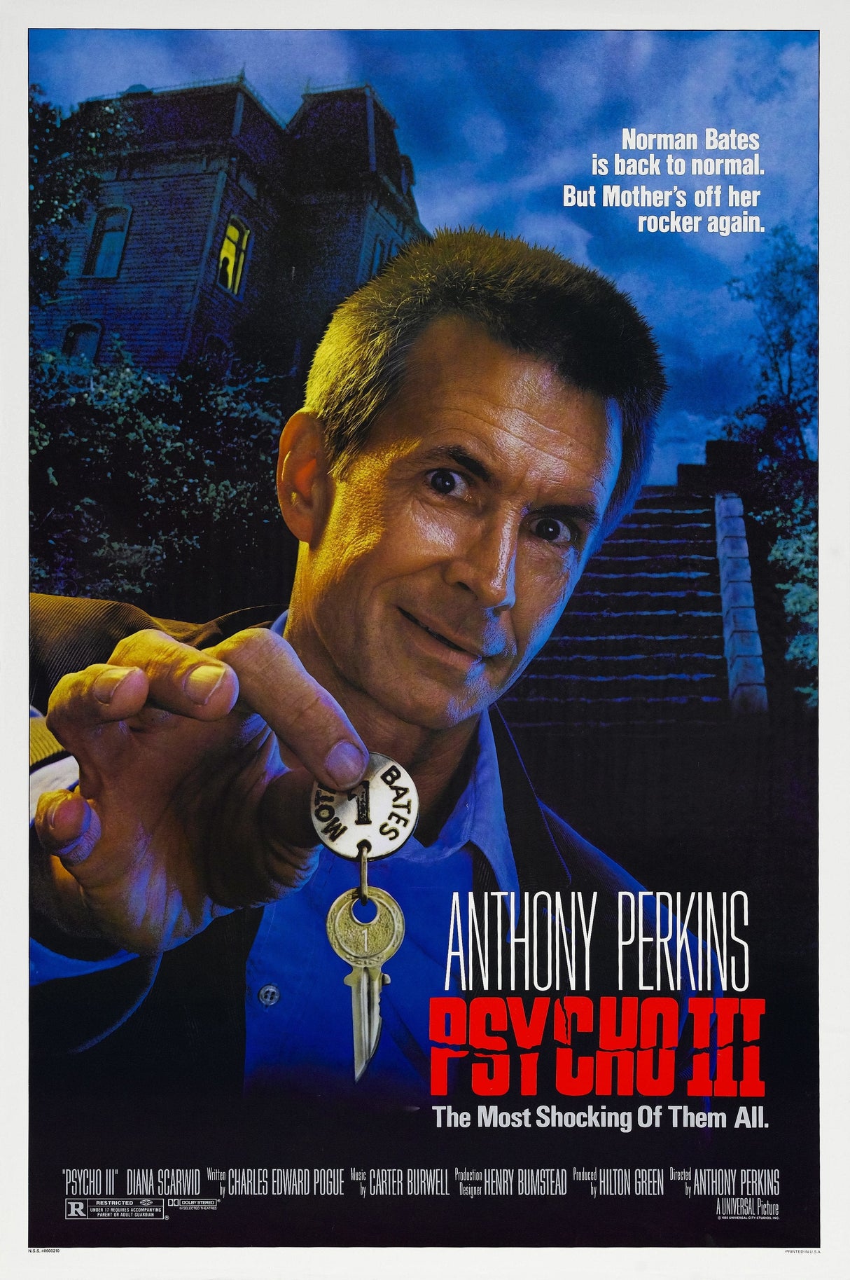 psycho iii A2 Size Movie Poster-Pixel Demon