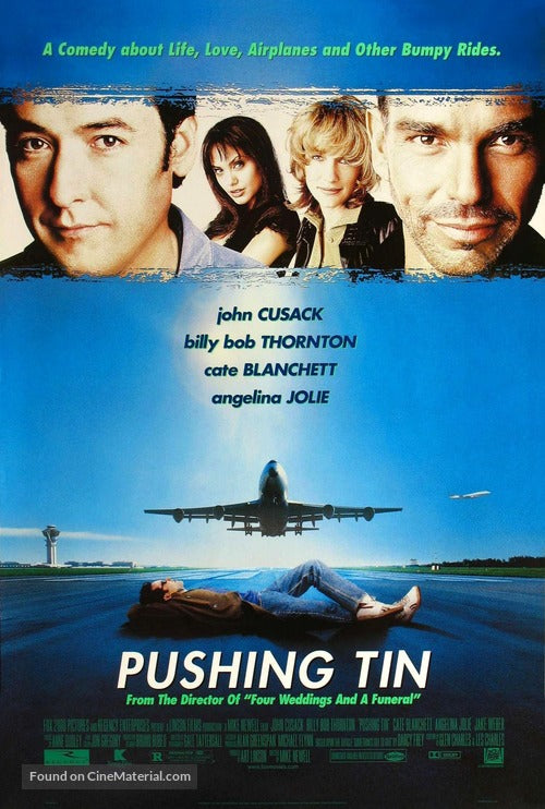 Pixel Demon Pushing Tin Movie Poster A2 Size