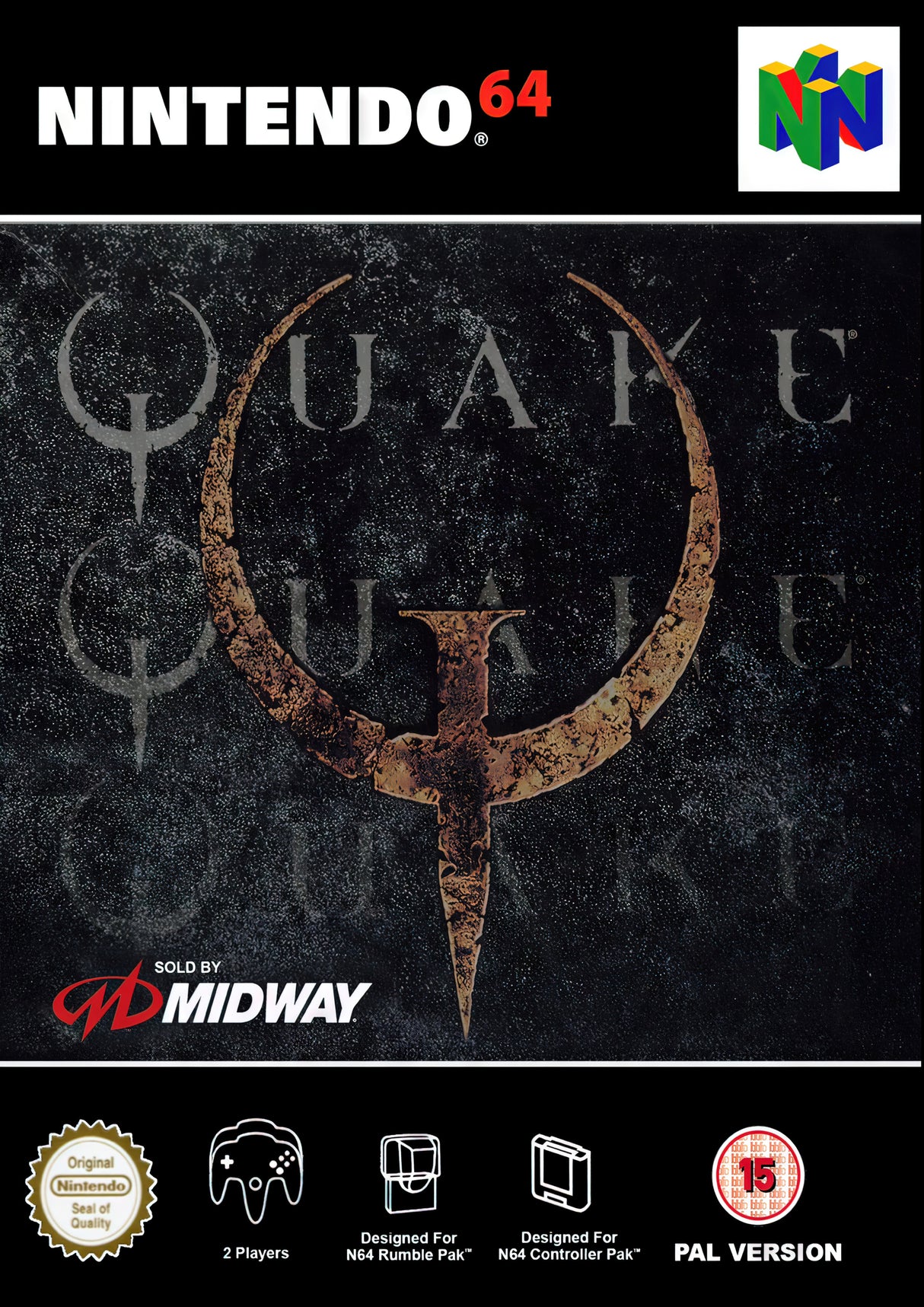 90s Quake A2 Size Posters-Pixel Demon