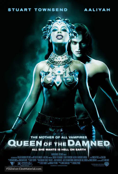 Pixel Demon Queen of the Damned Movie Poster A2 Size