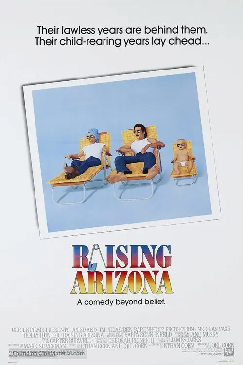 Raising Arizona Cinema Movie Poster A2 Size