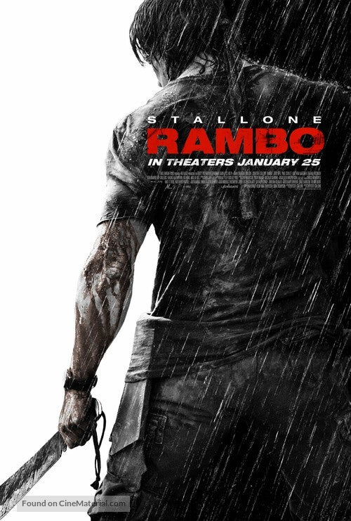 Rambo A2 Movie Poster-Pixel Demon