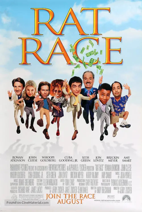 Rat Race Cinema Movie Poster A2 Size