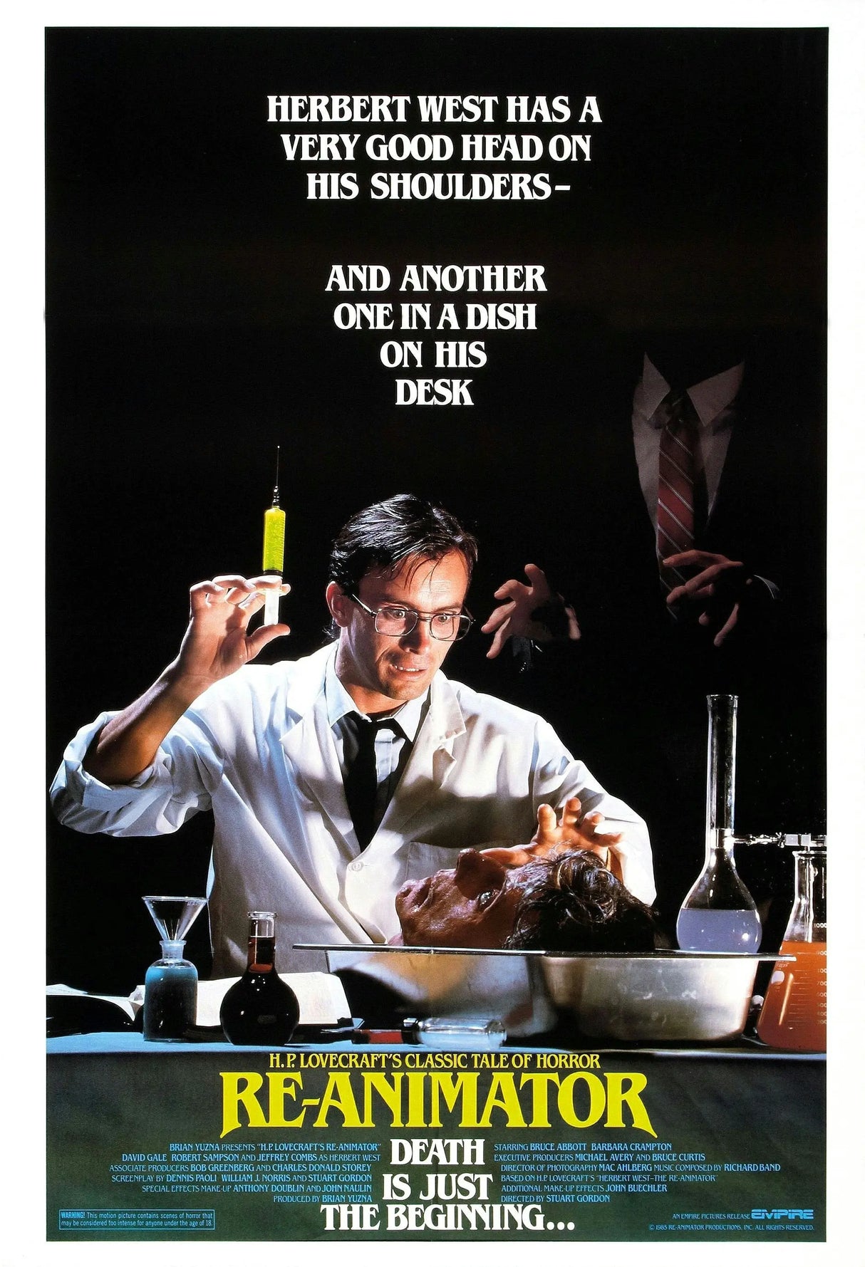 Re-Animator A2 Size Movie Poster-Pixel Demon