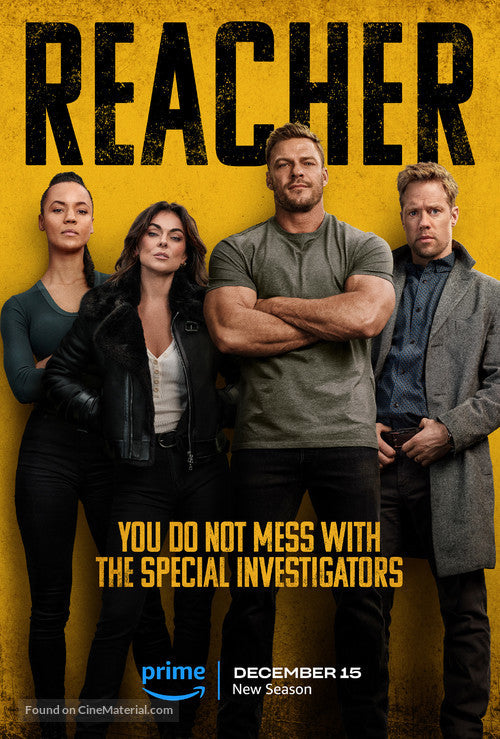 Reacher TV Series Poster A2 Size Version 1