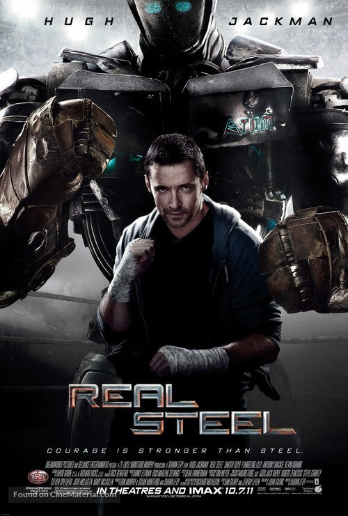 Real Steel A2 Movie Poster-Pixel Demon