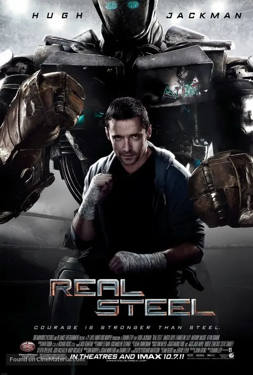 Real Steel A2 Movie Poster-Pixel Demon