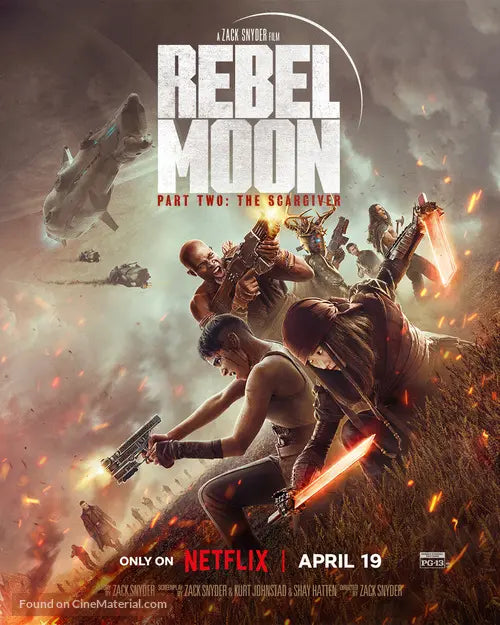 Rebel Moon - Part Two: The Scargiver Cinema Movie Poster A2 Size