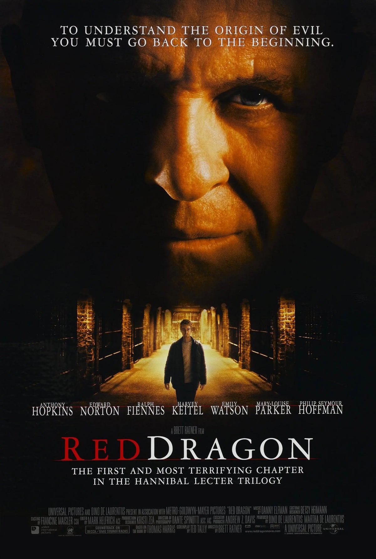 red dragon A2 Size Movie Poster-Pixel Demon
