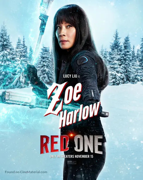 Red One Movie Poster A2 Size Version 10