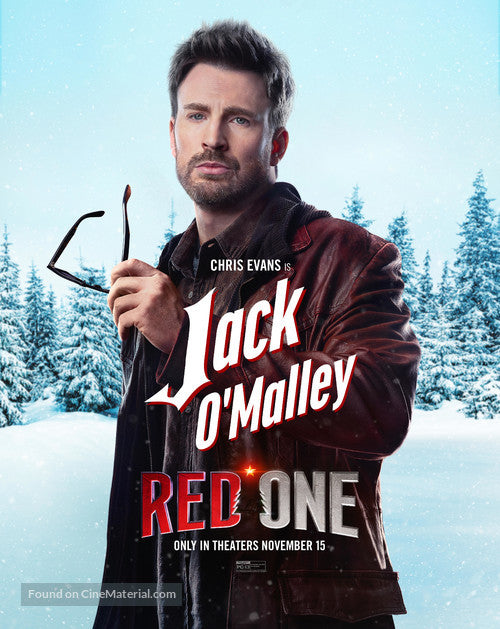 Red One Movie Poster A2 Size Version 5