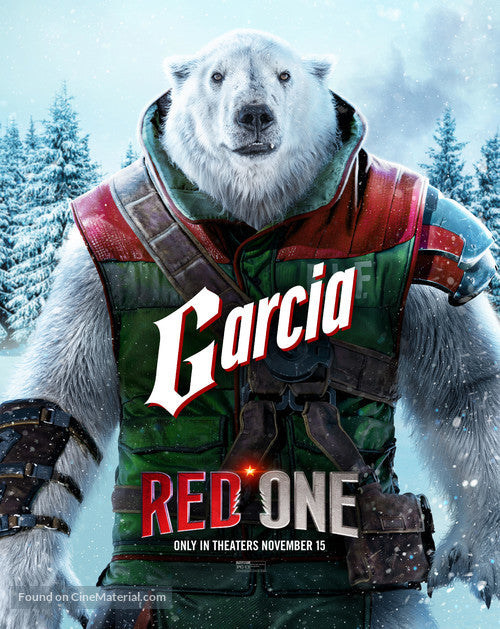 Red One Movie Poster A2 Size Version 9