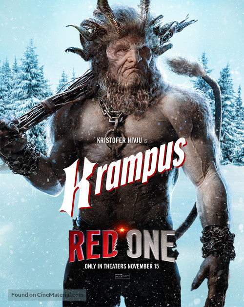 Red One Movie Poster A2 Size Version 8