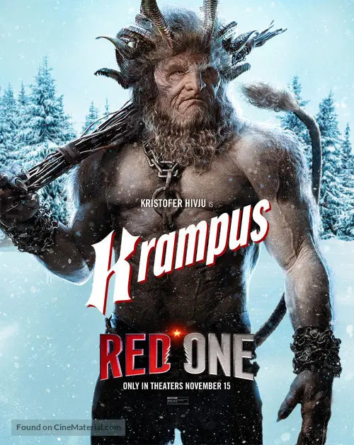 Red One Movie Poster A2 Size Version 8