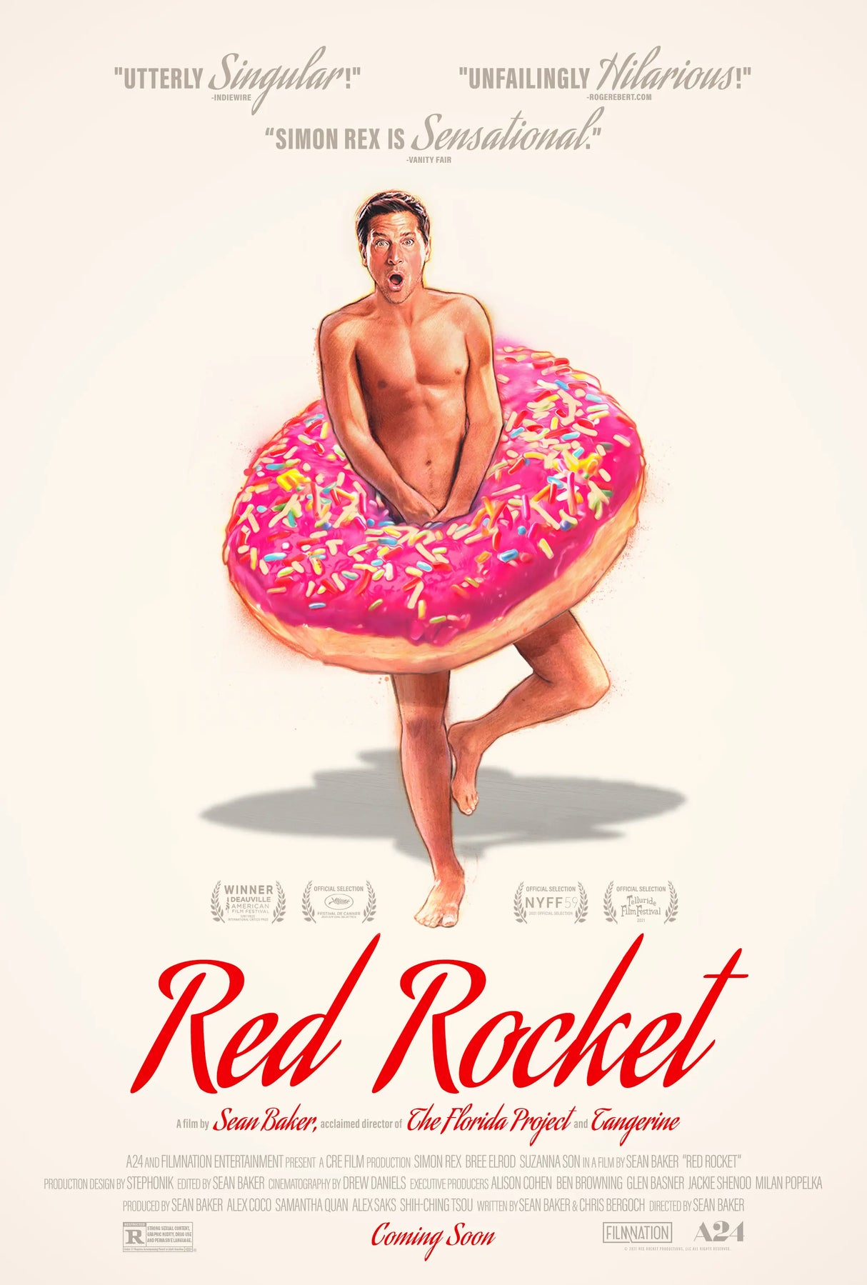 Red Rocket A2 Size Movie Poster-Pixel Demon