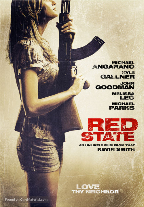 Pixel Demon Red State Movie Poster A2 Size