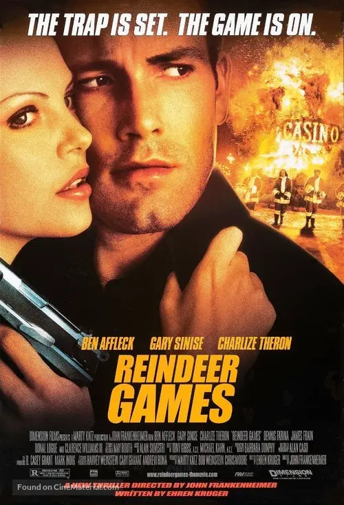 Pixel Demon Reindeer Games Movie Poster A2 Size