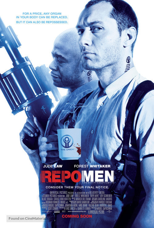 Pixel Demon Repo Men Movie Poster A2 Size