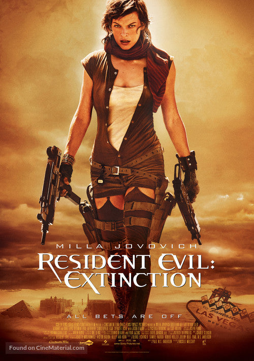 Pixel Demon Resident Evil: Extinction Movie Poster A2 Size