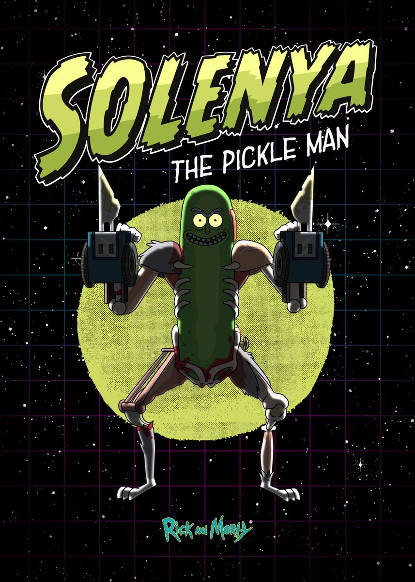 Rick And Morty Option 11 A2 Size Posters-Pixel Demon