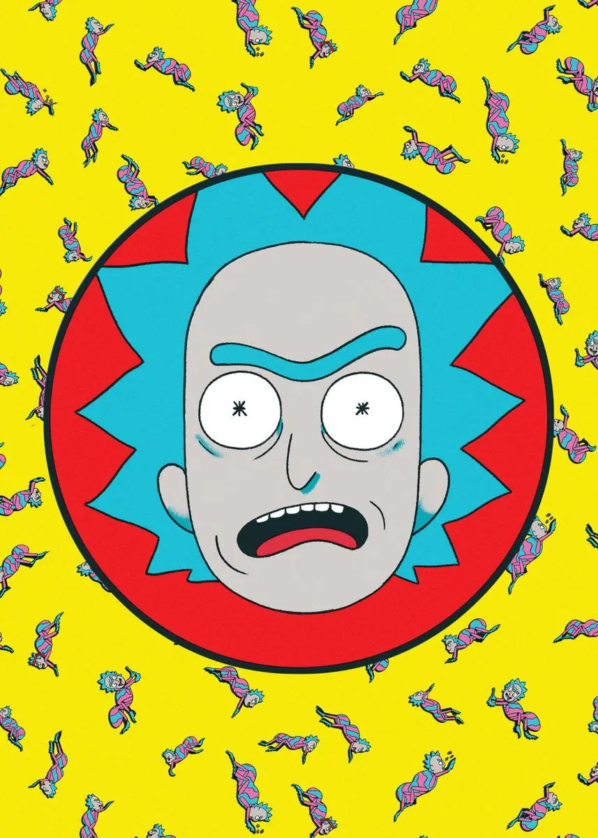 Rick And Morty Option 13 A2 Size Posters-Pixel Demon