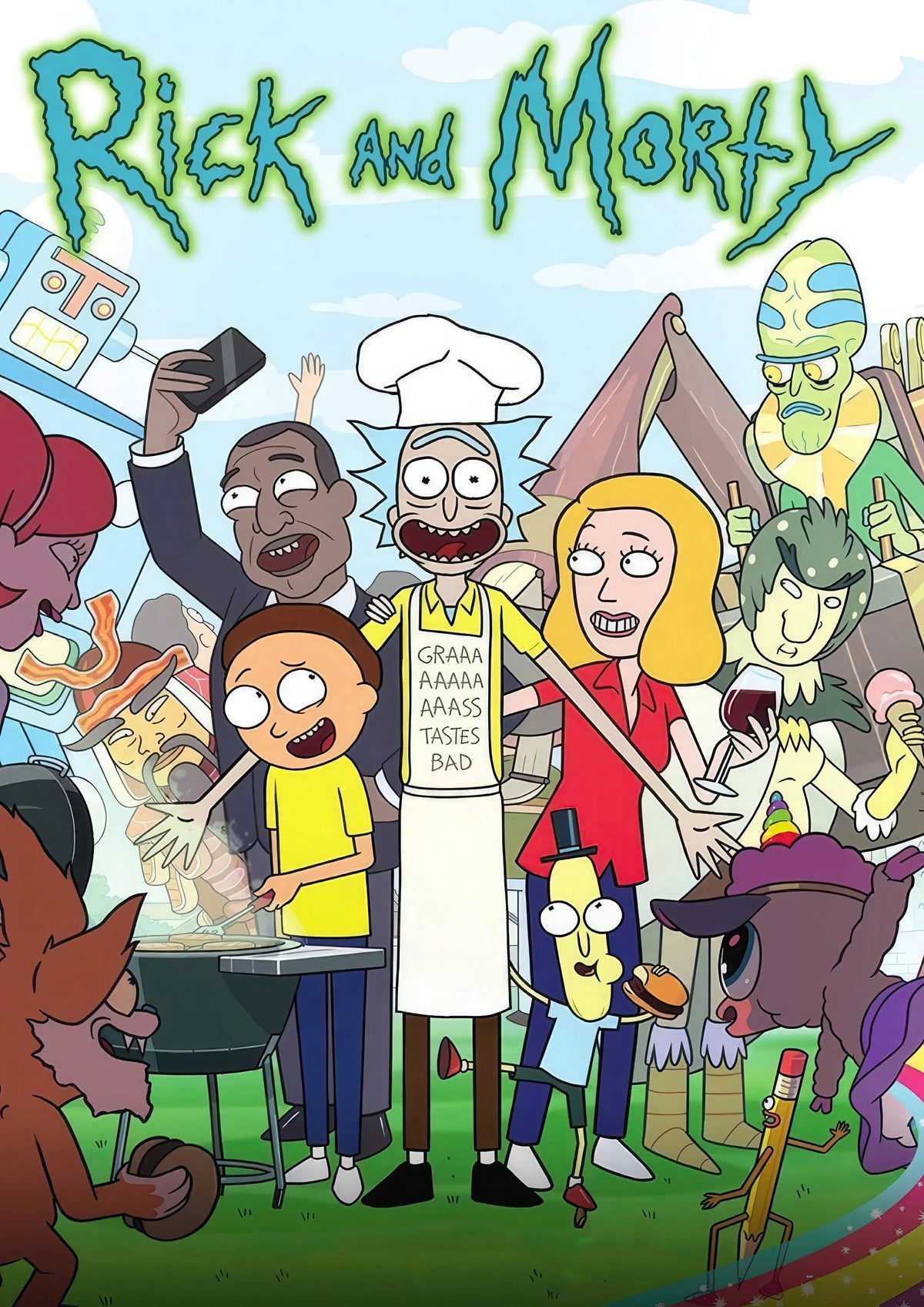 Rick And Morty Option 1 A2 Size Posters-Pixel Demon