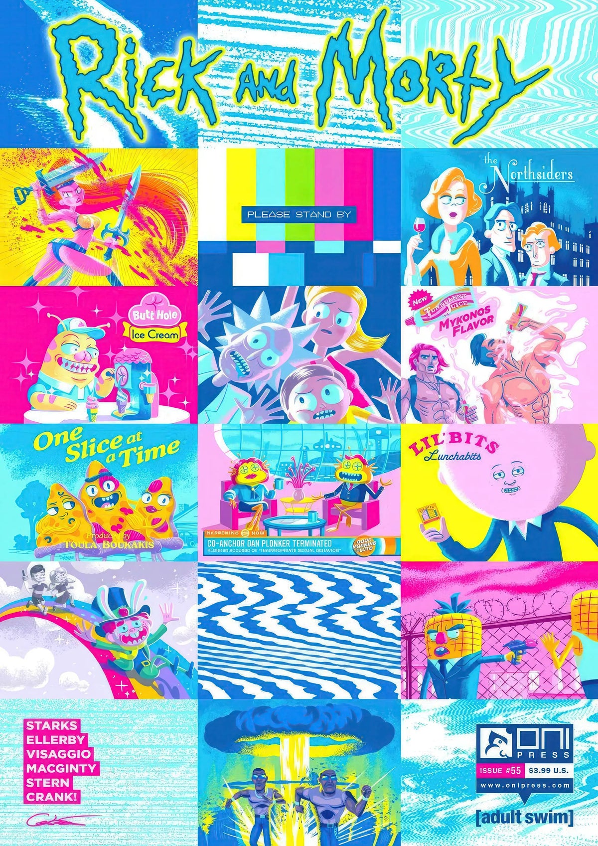 Rick And Morty Option 21 A2 Size Posters-Pixel Demon